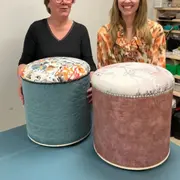 Atelier création d'un pouf près de Dijon (21)
