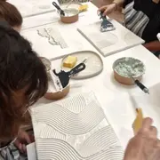 Atelier création d'un tableau texturé près de Toulouse (31)