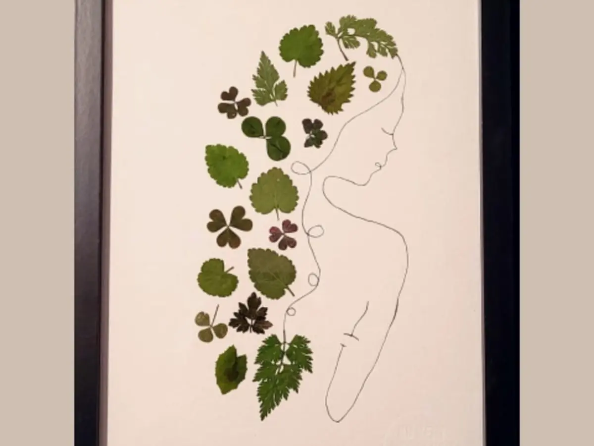 Atelier création d'un tableau végétal en fleurs séchées à Lyon 2