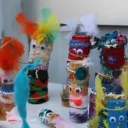 Atelier création d'un totem à Paris 5ème