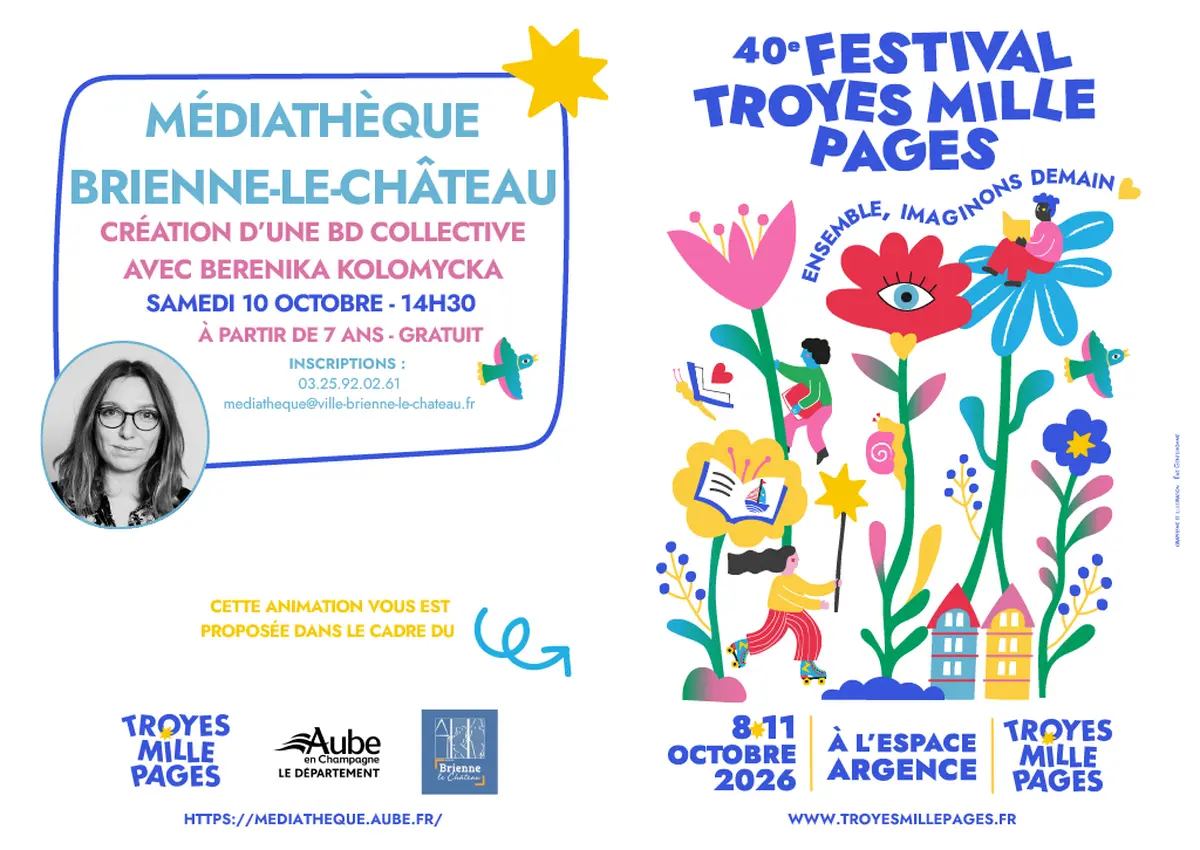 Atelier création d'une BD collective