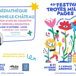 Atelier création d'une BD collective