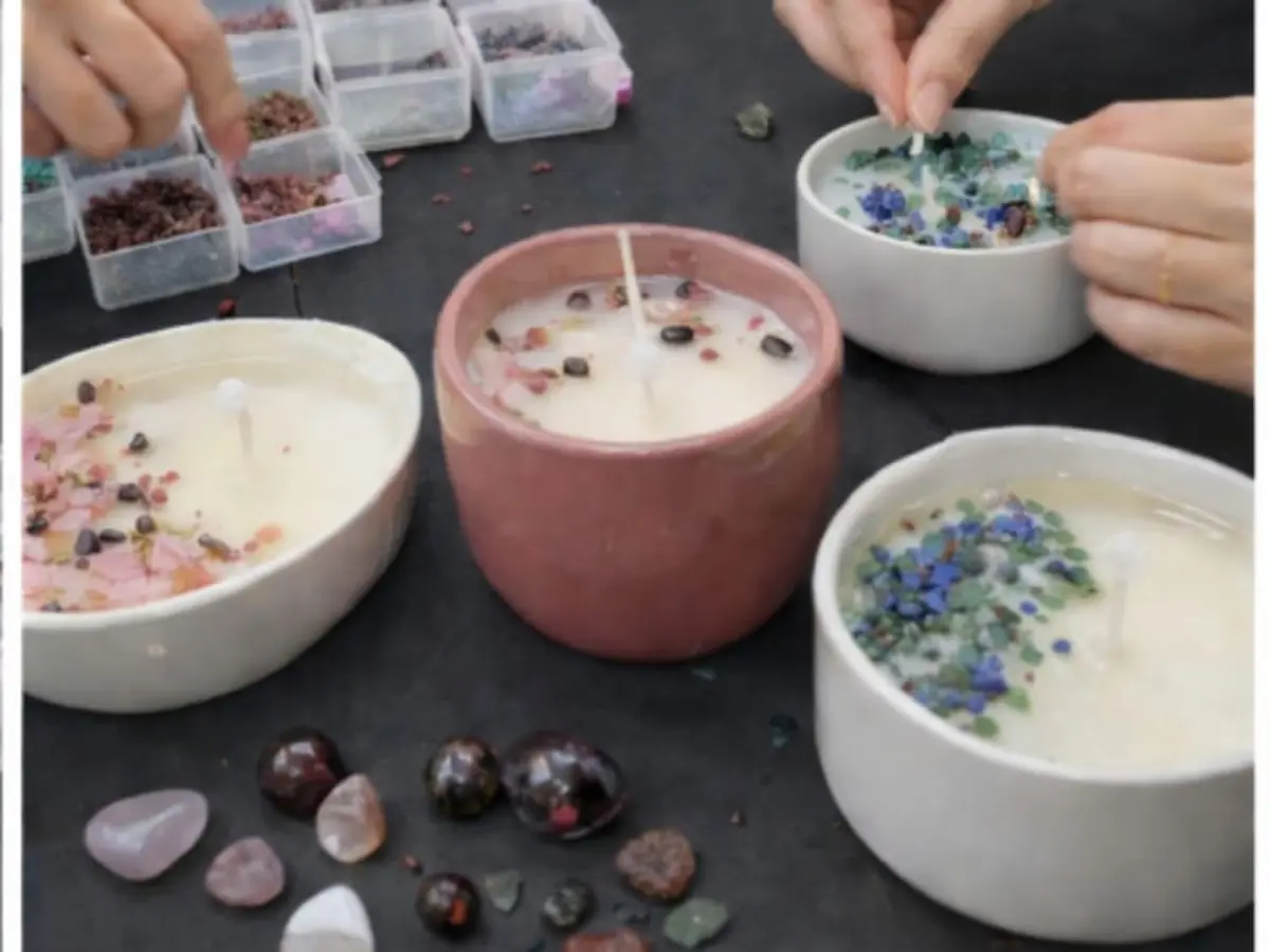 Atelier création d'une bougie d'intention à Cugnaux (31)
