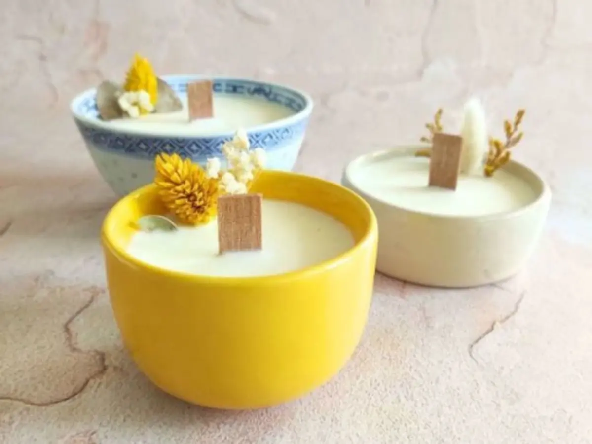 Atelier création d'une bougie fleurie à Villeurbanne (69)