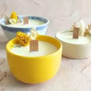 Atelier création d'une bougie fleurie à Villeurbanne (69)