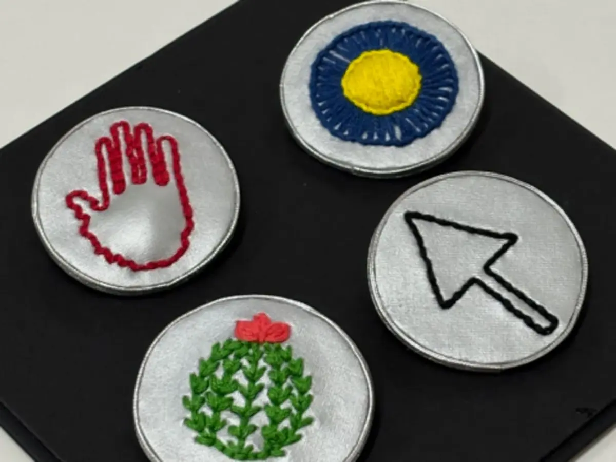 Atelier création d’une broche ou écusson brodé à Nice (06)