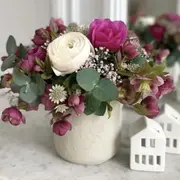 Atelier création d’une composition florale à Mouvaux (59)