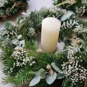 Atelier création d'une couronne de Noël à Mouvaux (59)