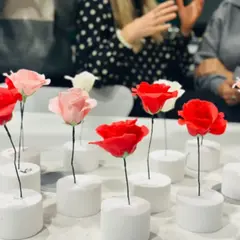 Atelier création d'une rose en sucre à Paris 2ème