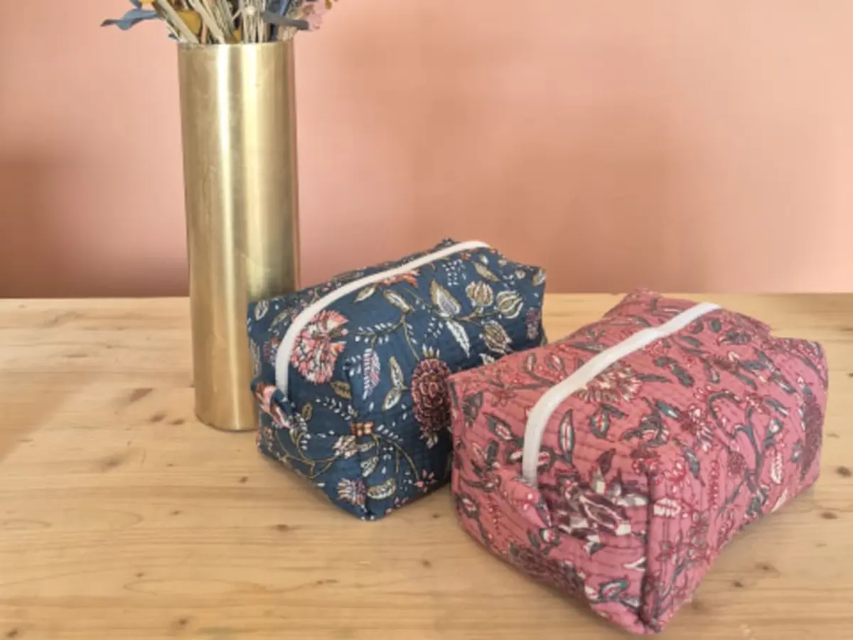 Atelier création d'une trousse matelassée à Mouvaux (59)