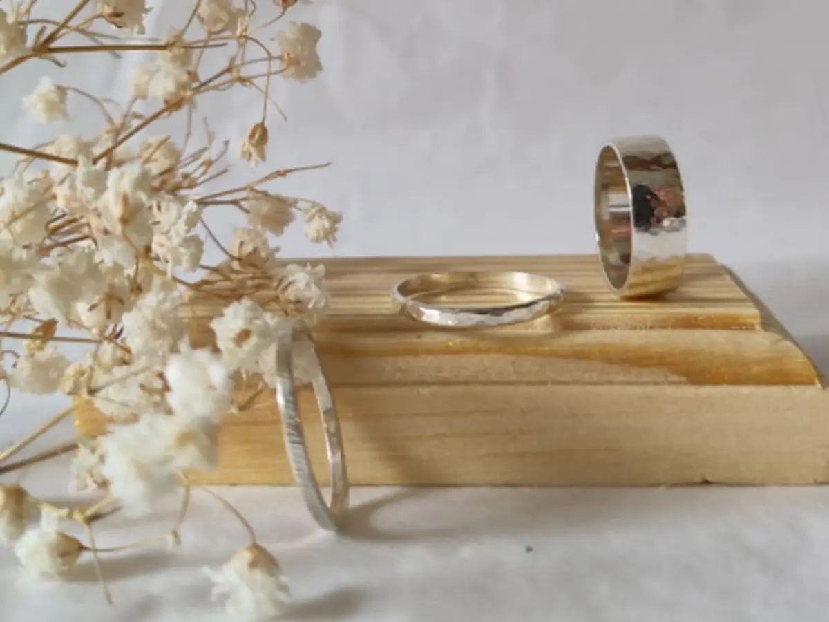 Atelier création de bagues en argent 925 à Nantes (44)