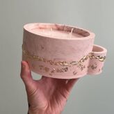 Atelier cr&eacute;ation de bougie en jesmonite &agrave; Bourges (18)