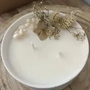 Atelier création de bougie fleurie à Nantes (44)