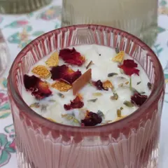 Atelier création de bougie florale à Mirmande (26)