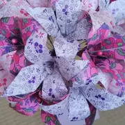 Atelier création de bouquet de fleurs en origami à Metz (57)