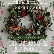 Atelier création de couronne de Noël végétal à Béduer