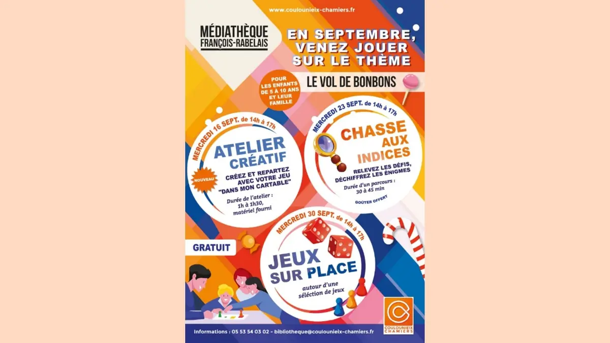 Atelier création de jeu dans mon cartable