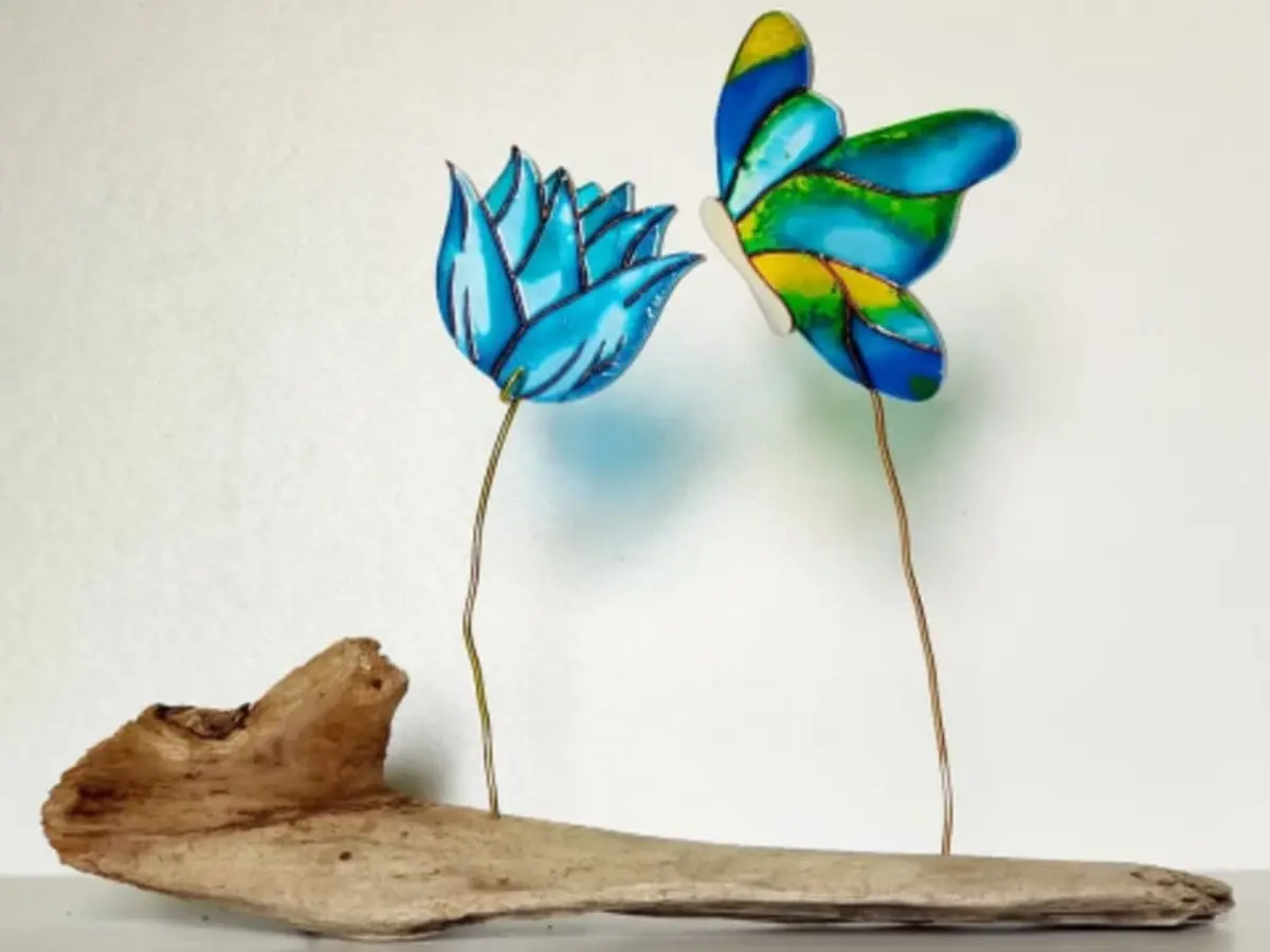 Atelier création de lampes en peinture à Auray (56)