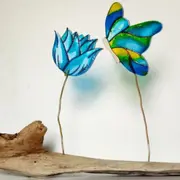 Atelier création de lampes en peinture à Auray (56)