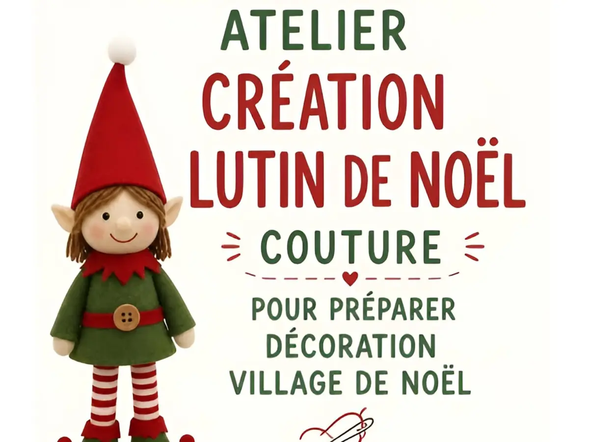 Atelier création de lutin de noël