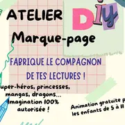 Atelier création de marque-page