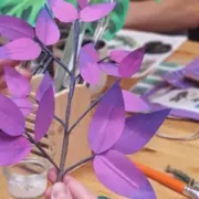 Atelier création de plante en papier à Villeurbanne (69)