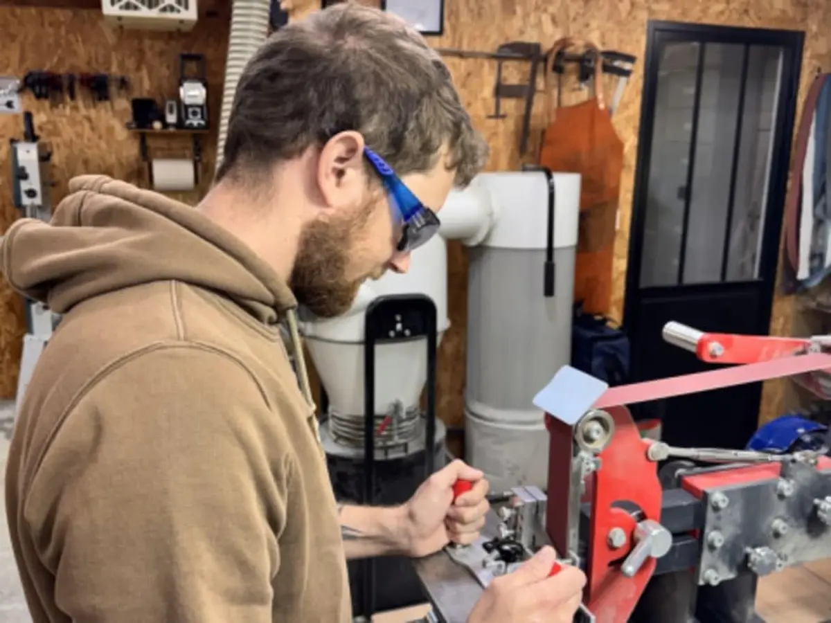 Atelier création de son couteau à Inzinzac-Lochrist (56)