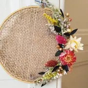 Atelier création de tambour fleuri à Clères (76)