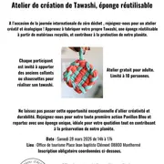 Atelier création de Tawashi