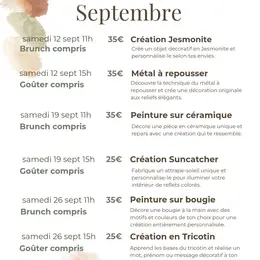 Atelier création en tricotin - Maison Tarte