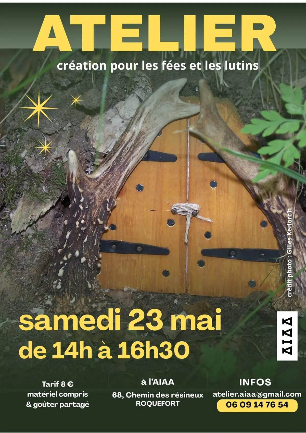 Atelier : Création pour les fées et les lutins
