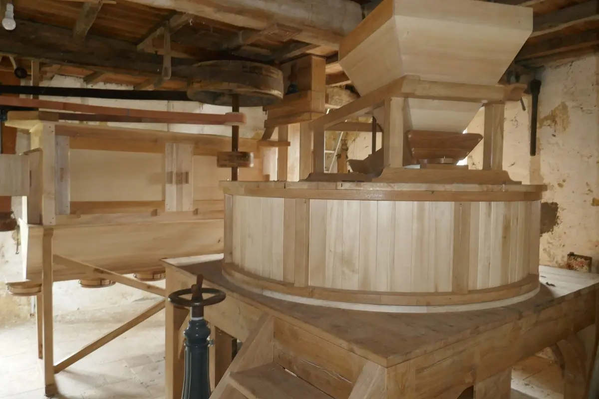 Atelier crêpes, au moulin de Sabathier