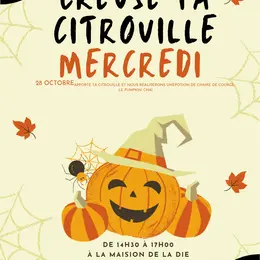Atelier Creuse ta citrouille !