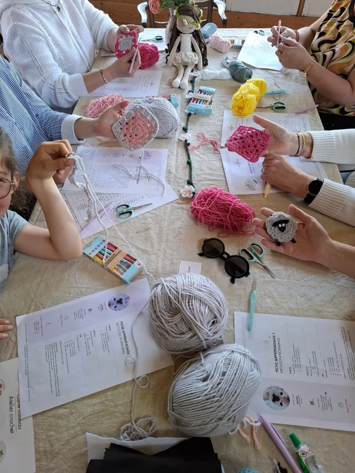 Atelier crochet
