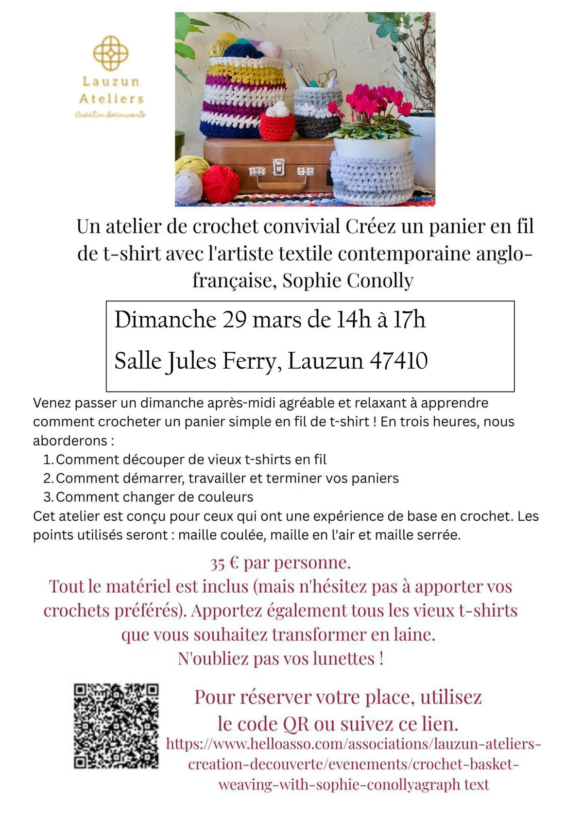 Atelier - Crochet