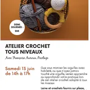 Atelier crochet tous niveaux