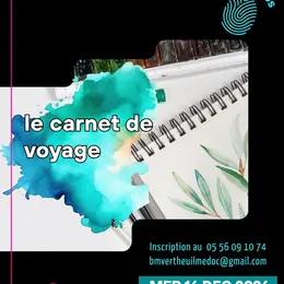 Atelier croquis et aquarelle : le carnet de voyage