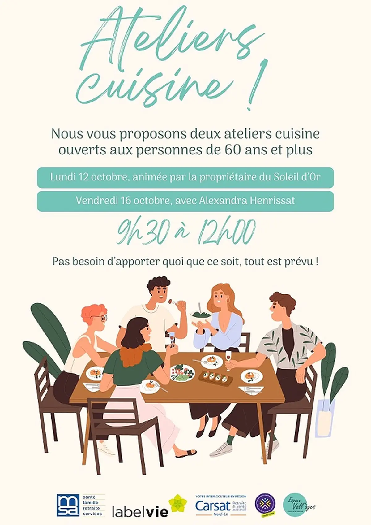 Atelier cuisine