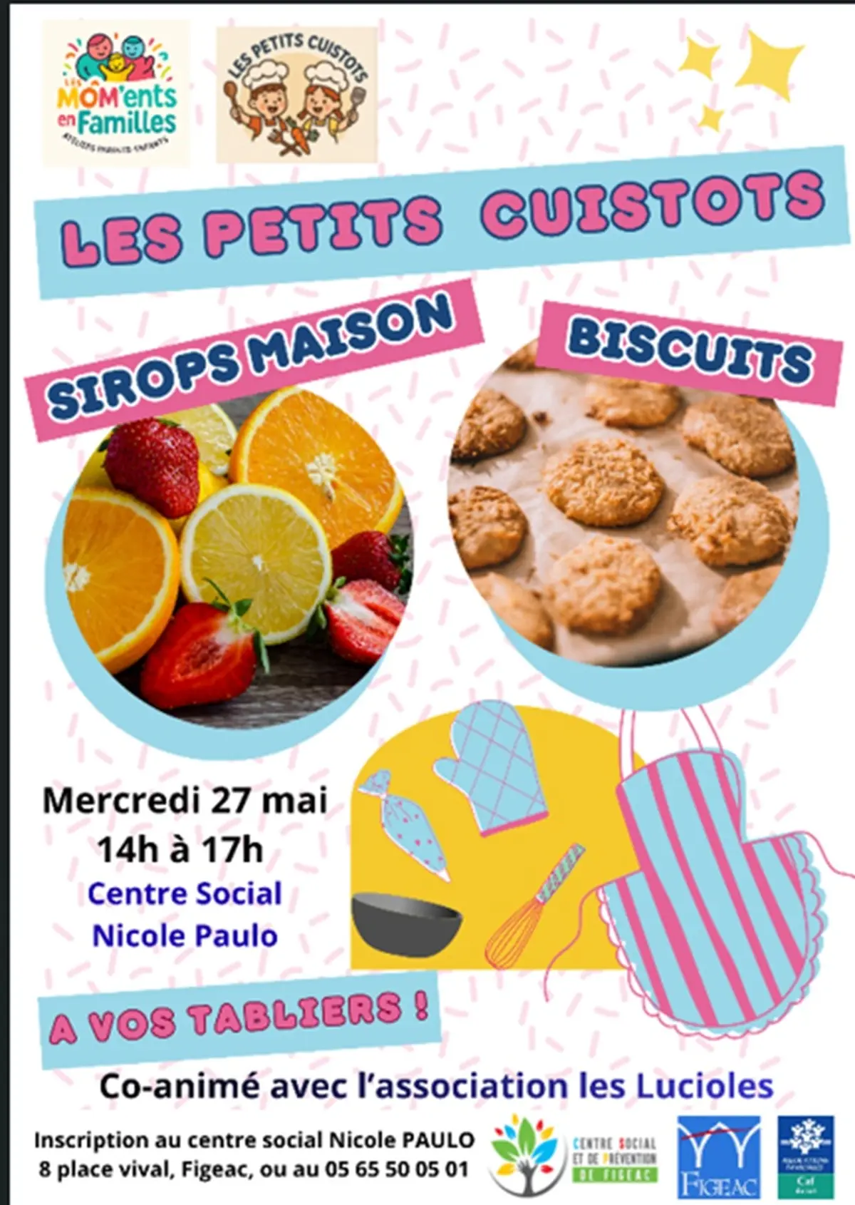 Atelier cuisine à Figeac : les petits cuistots