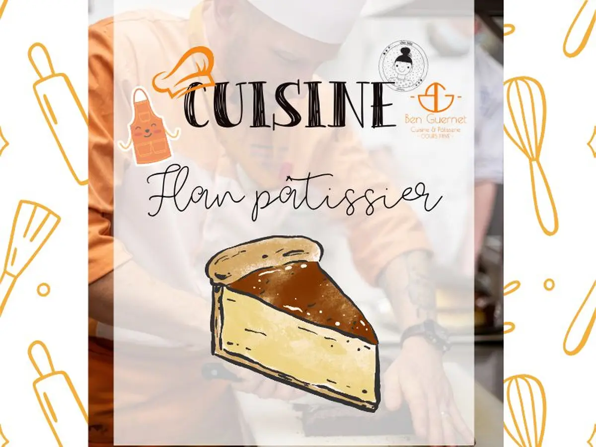 Atelier cuisine adultes ados : flan pâtissier