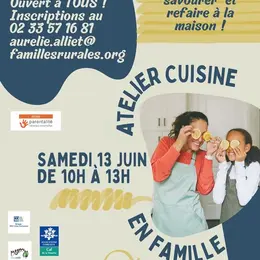 Atelier cuisine en famille