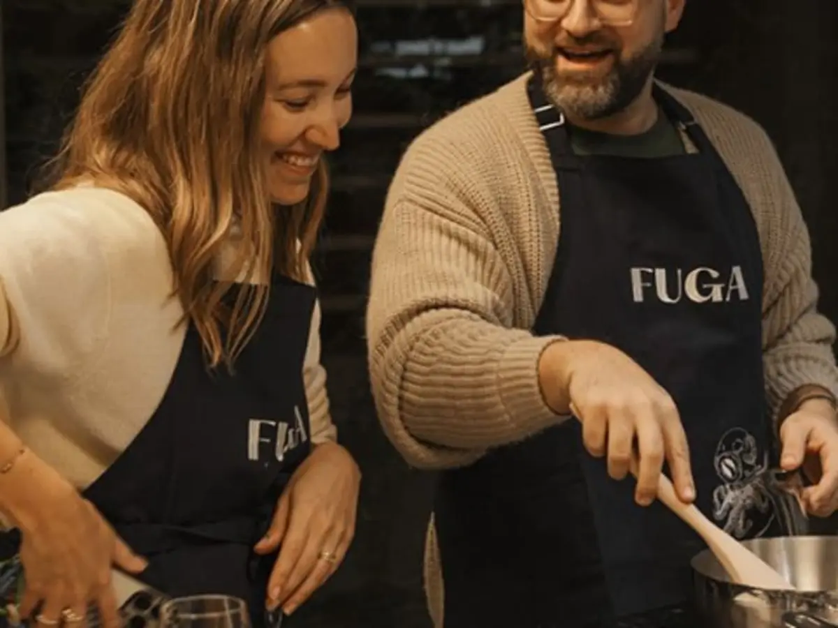 Atelier cuisine & dîner menu de saison à Paris 8ème