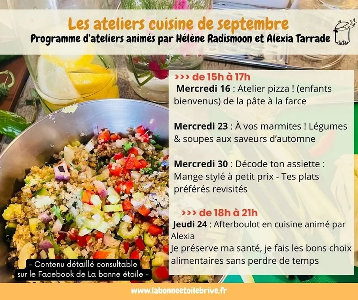 Atelier cuisine  (La bonne étoile)