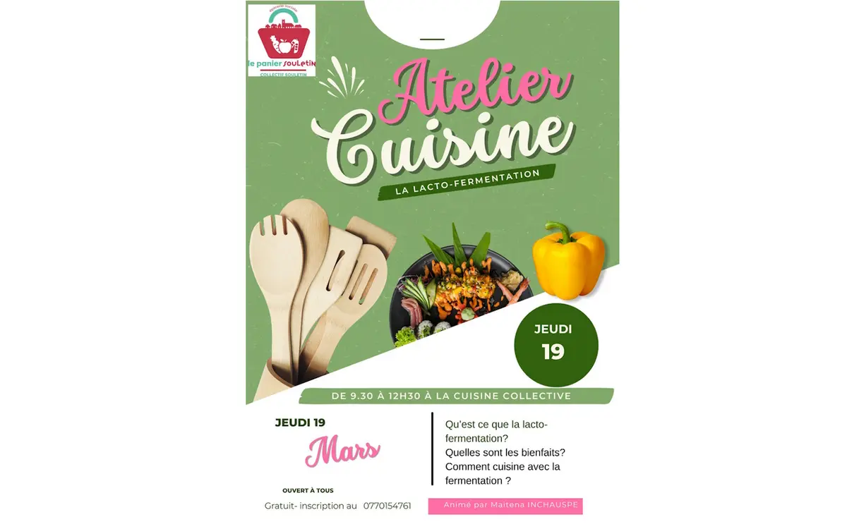 Atelier cuisine : la lacto-fermentation