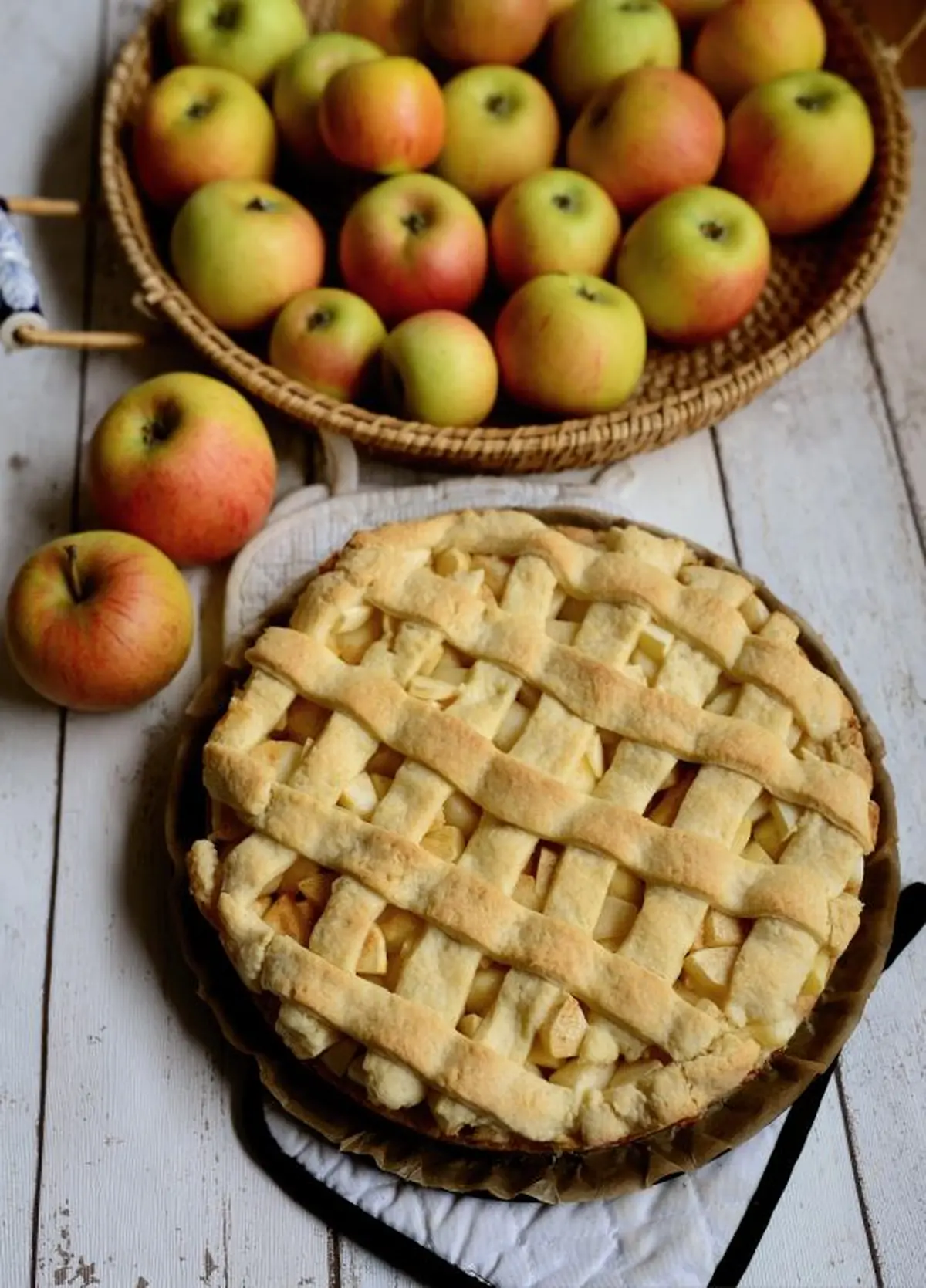 Atelier cuisine - La tarte aux pommes de Bernadette