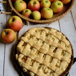 Atelier cuisine - La tarte aux pommes de Bernadette