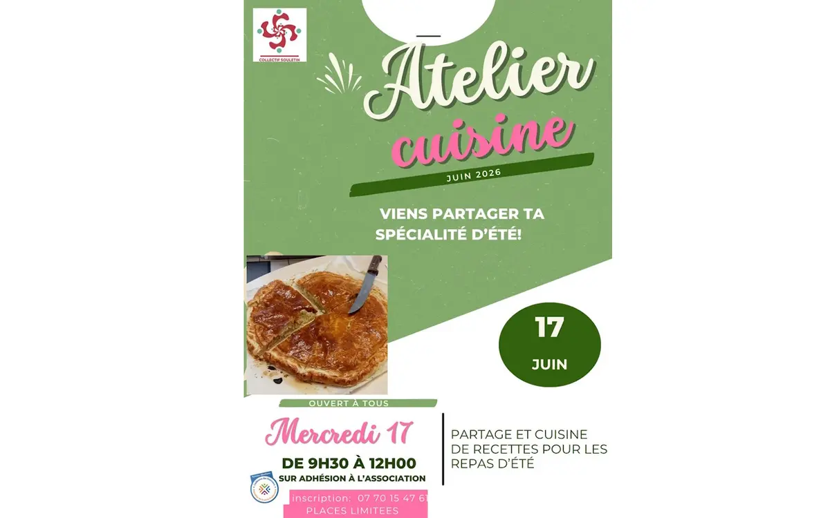 Atelier cuisine : recettes estivales