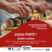 Atelier cuisine - Sushi Party
