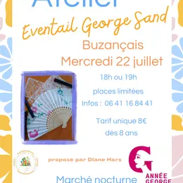 Atelier Culture et Découverte  : Eventail George Sand