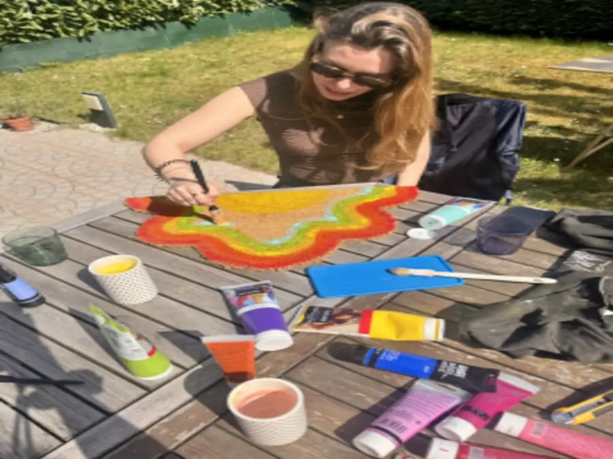 Atelier customisation de paillasson à Verneuil-sur-Seine (78)